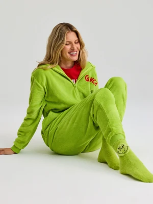 Sinsay - Skarpetki z elementami 3D Grinch - zielony