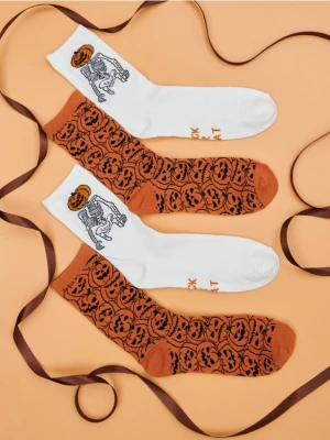 Sinsay - Skarpetki z motywem halloween - wielobarwny