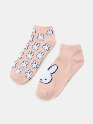 Sinsay - Skarpetki z nadrukiem Miffy - beżowy