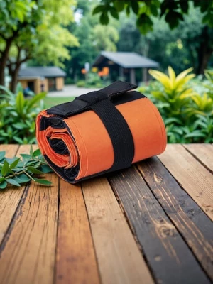 Sinsay - Składana torba na zakupy - pomarańczowy