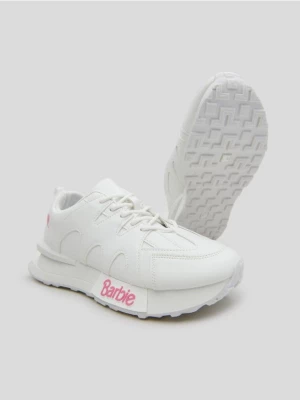 Sinsay - Sneakersy Barbie - biały