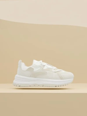 Sinsay - Sneakersy - kremowy