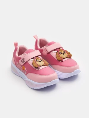 Sinsay - Sneakersy LED z elastycznymi sznurówkami Paw Patrol - różowy