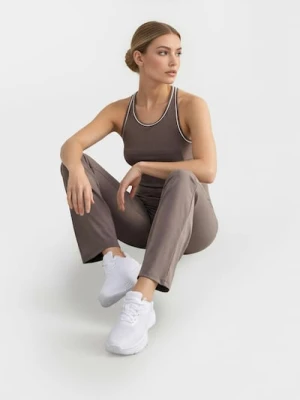 Sinsay - Sneakersy na platformie - biały