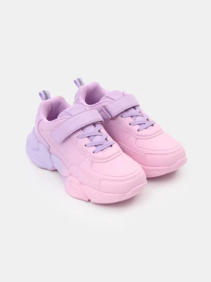 Sinsay - Sneakersy ombre z imitacji skóry - wielobarwny