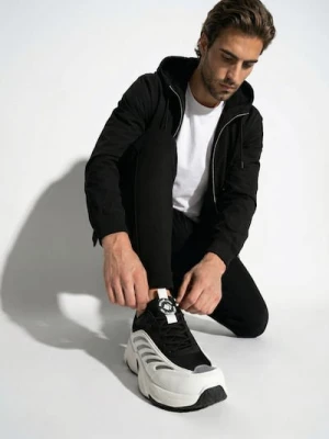 Sinsay - Sneakersy sportowe na grubej podeszwie - wielobarwny