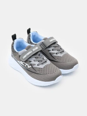 Sinsay - Sneakersy sportowe z siateczkową cholewką Active - szary