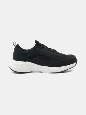Sinsay - Sneakersy sznurowane - czarny