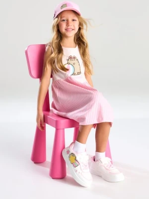 Sinsay - Sneakersy z aplikacją 3D Pusheen the Cat - biały