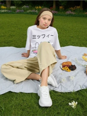 Sinsay - Sneakersy z lekką podeszwą - biały
