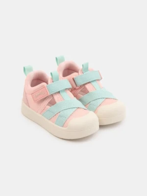 Zdjęcie produktu Sinsay - Sneakersy z siateczki ze skórzaną wkładką - wielobarwny