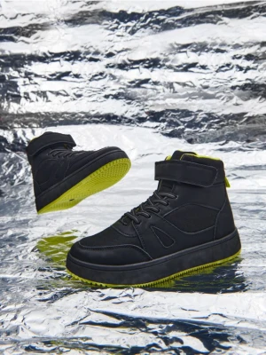 Sinsay - Sneakersy za kostkę - czarny
