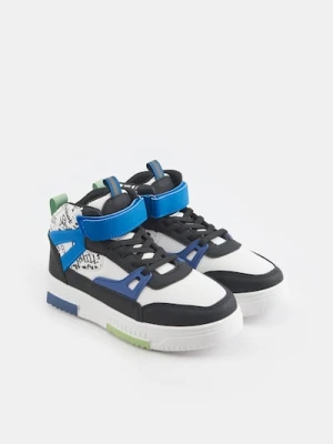 Sinsay - Sneakersy za kostkę - wielobarwny