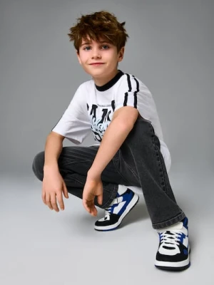 Sinsay - Sneakersy zapinane na rzep i elastycznymi sznurówkami - wielobarwny