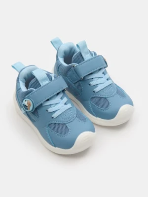 Sinsay - Sneakersy ze skórzaną wkładką z certyfikatem "ZDROWA STOPA" - szary