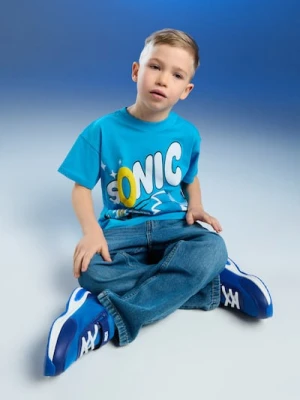 Sinsay - Sneakersy ze świecącą podeszwą LED Sonic the Hedgehog - niebieski