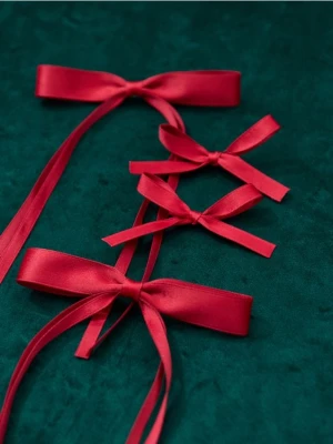 Sinsay - Spinka do włosów 4 pack - czerwony