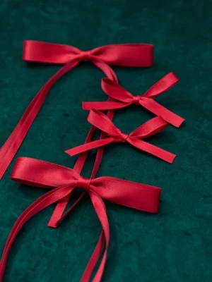 Sinsay - Spinka do włosów 4 pack - czerwony