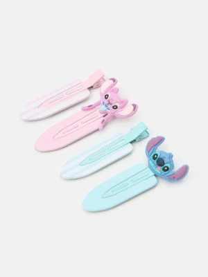 Sinsay - Spinka do włosów Lilo & Stitch 4 pack - wielobarwny