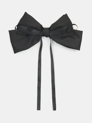 Sinsay - Spinka do włosów w kształcie kokardy - czarny