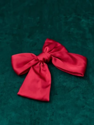 Sinsay - Spinka do włosów w kształcie kokardy - czerwony