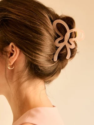 Sinsay - Spinka do włosów w kształcie motyla - różowy