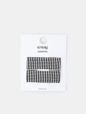 Sinsay - Spinki do włosów 2 pack - czarny