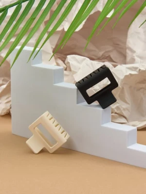 Sinsay - Spinki do włosów 2 pack - czarny