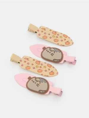 Sinsay - Spinki do włosów 3 pack Pusheen The Cat - wielobarwny