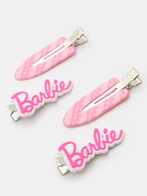 Sinsay - Spinki do włosów 4 pack Barbie - różowy