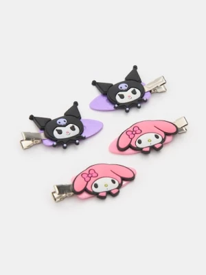 Sinsay - Spinki do włosów 4 pack Hello Kitty - wielobarwny