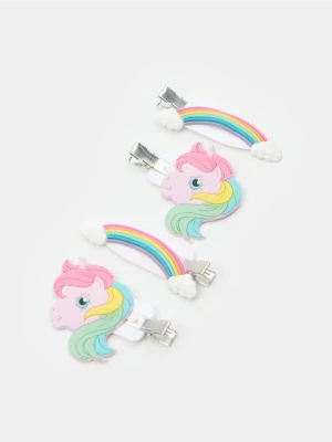 Sinsay - Spinki do włosów 4 pack My Little Pony - wielobarwny