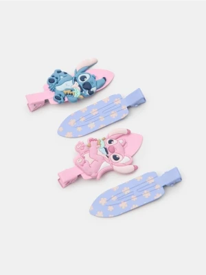Sinsay - Spinki do włosów 4 pack Stitch - wielobarwny