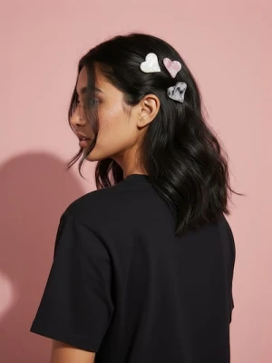 Sinsay - Spinki do włosów 4 pack - wielobarwny