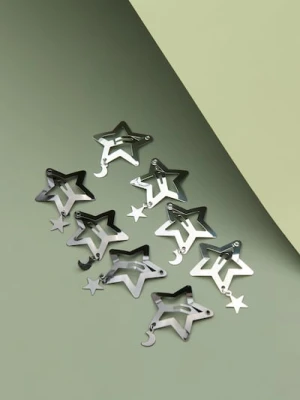 Sinsay - Spinki do włosów 8 pack - wielobarwny