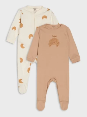 Sinsay - Śpiochy 2 pack - kremowy