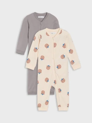 Sinsay - Śpiochy 2 pack - kremowy