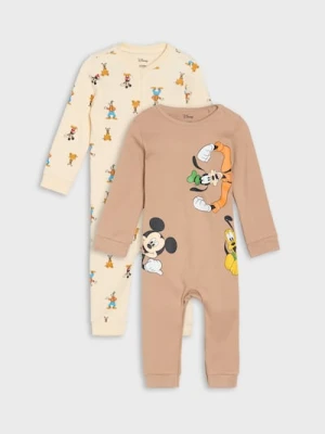 Zdjęcie produktu Sinsay - Śpiochy 2 pack Mickey Mouse - brązowy