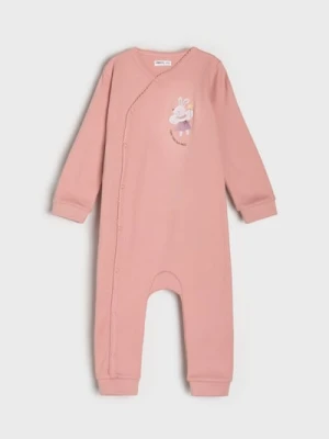 Sinsay - Śpiochy z nadrukiem - różowy