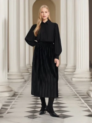 Sinsay - Spódnica maxi - czarny