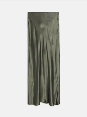 Sinsay - Spódnica maxi - khaki