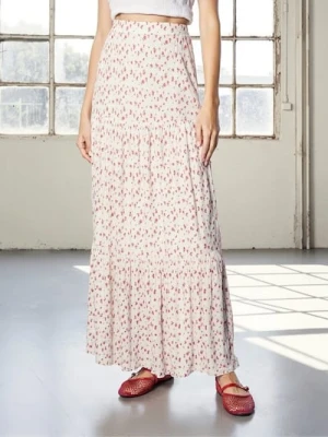 Sinsay - Spódnica maxi z efektem stopniowania w kwiatowy wzór - wielobarwny