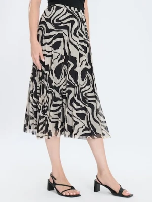 Sinsay - Spódnica midi - wielobarwny