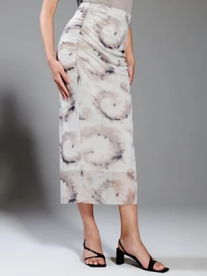 Sinsay - Spódnica midi - wielobarwny