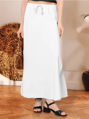 Sinsay - Spódnica midi z wiązaniem - biały