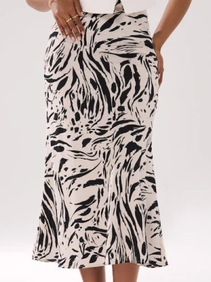 Sinsay - Spódnica midi z wiskozą - wielobarwny