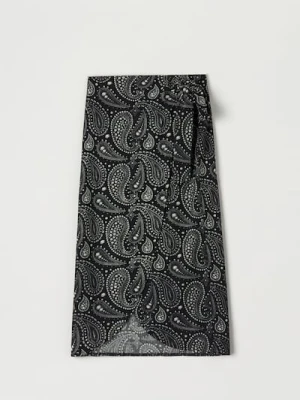 Sinsay - Spódnica midi ze wzorem - wielobarwny