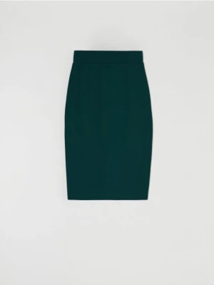 Sinsay - Spódnica midi - zielony