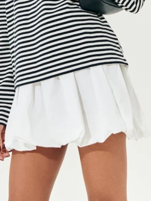 Sinsay - Spódnica mini bombka - biały