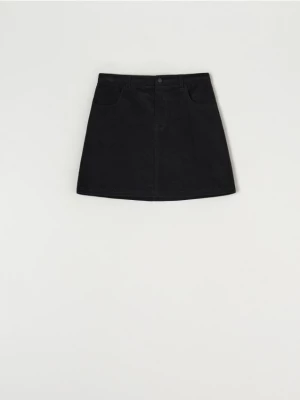 Sinsay - Spódnica mini - czarny